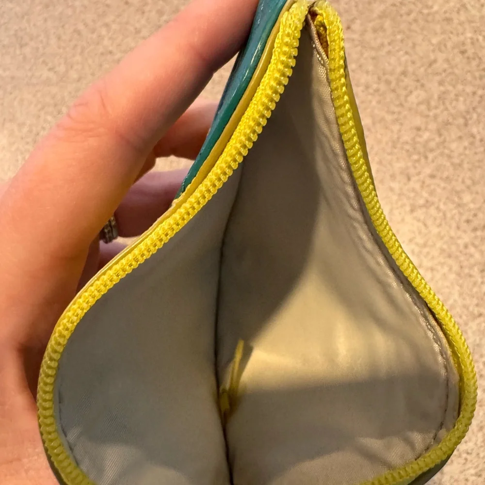 Coach Vibrant Yellow Pear Coin Pouch - Picture 4 of 4